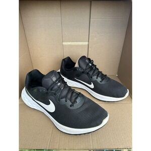 Nike Revolution 6 Mens Running Shoes Black White US 13 DC3728-003